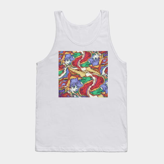 River crossing Tank Top by Keith Mills